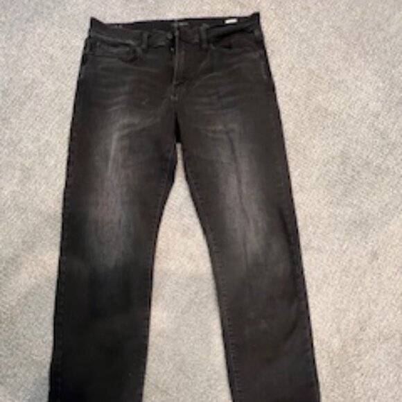 Mens Lucky 221 Straight Black Denim Jean 32 x 30 - Picture 3 of 12